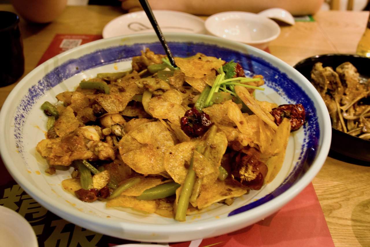 deep-fried-bullfrog-with-a-side-of-duck-heads Deep fried bullfrog with a side of duck heads