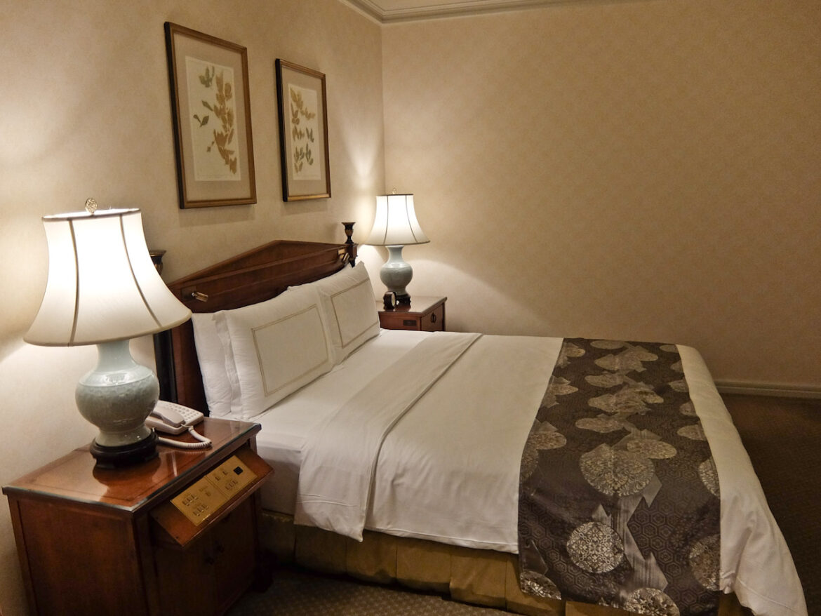Hotel Chinzanso Tokyo Bed 1