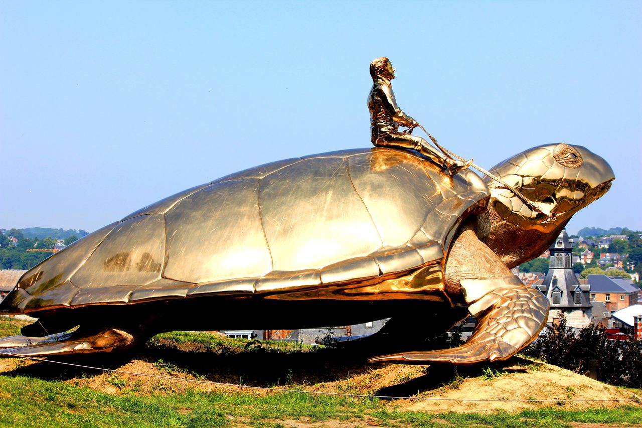 turtle The turtle is a symbol of the slow pace of life in Namure