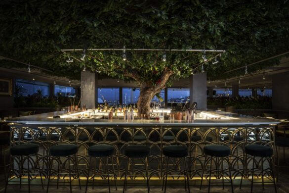 Bar SEEN Restaurant_1 Spectacular Bar scene at SEEN restaurant, Lisbon