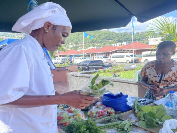 Castries market