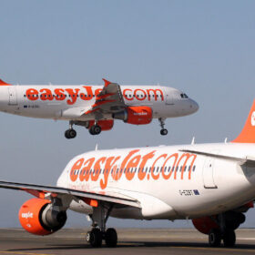 After 11 weeks of being grounded, the first easyJet flight takes to the skies